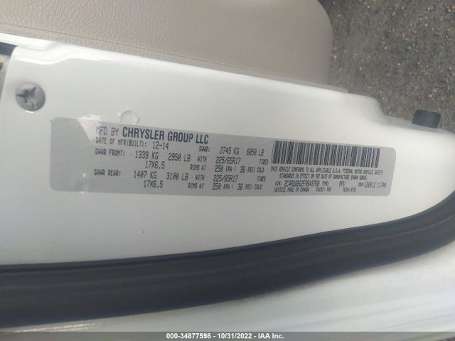 Dodge Grand Caravan American Value Pkg 2015 2C4RDGBG2FR643768 Image 10