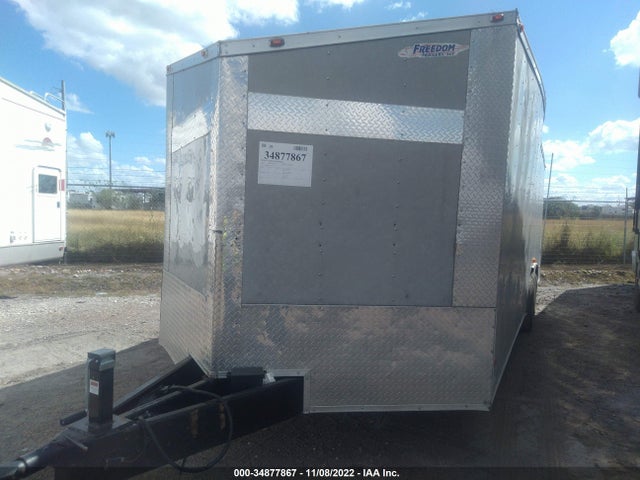 2018 FREEDOM ENCL UTILITY  8.5X24TA3 VIN: 5WKBE2428J1056405
