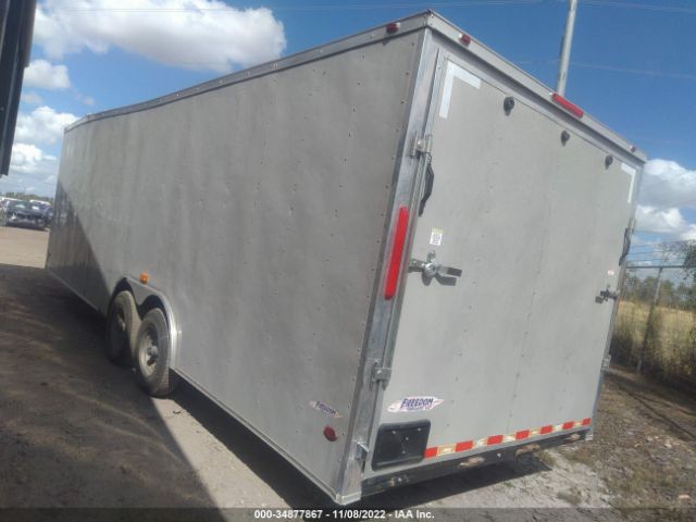2018 FREEDOM ENCL UTILITY  8.5X24TA3 VIN: 5WKBE2428J1056405