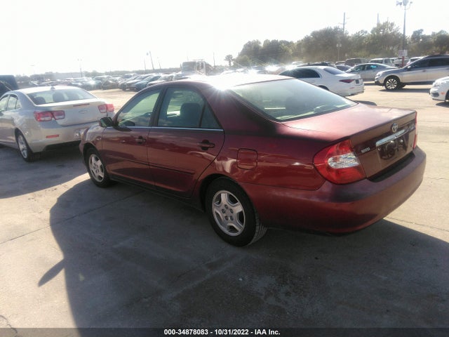 2002 TOYOTA CAMRY XLE/LE/SE VIN: 4T1BF32K32U013940