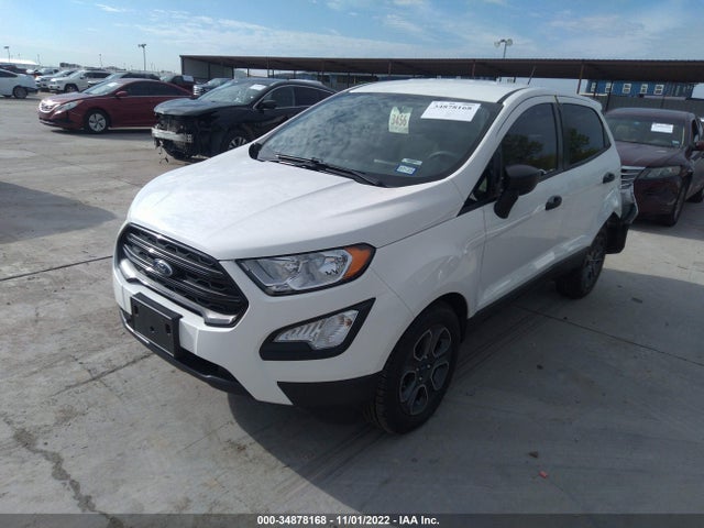 2018 FORD ECOSPORT S VIN: MAJ3P1RE8JC215063