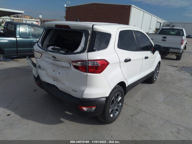 2018 FORD ECOSPORT S VIN: MAJ3P1RE8JC215063