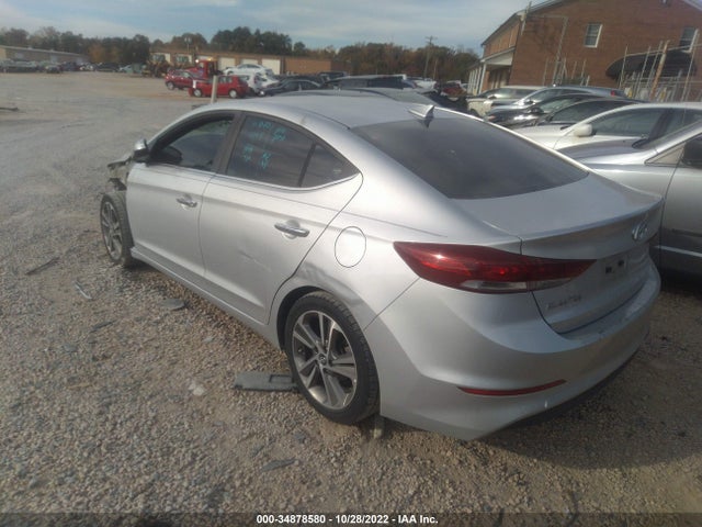 2017 HYUNDAI ELANTRA LIMITED VIN: 5NPD84LF6HH109790