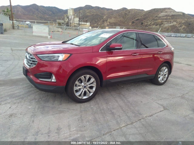 2020 FORD EDGE TITANIUM VIN: 2FMPK3K97LBB33164