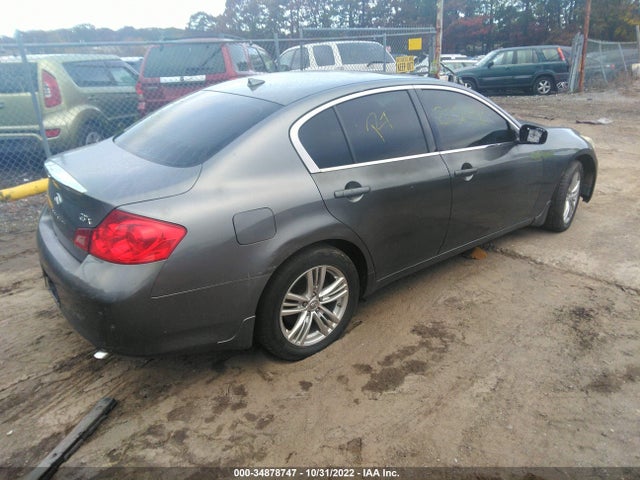 2010 INFINITI G37 SEDAN X VIN: JN1CV6ARXAM459290