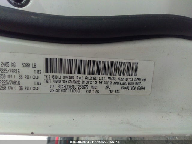 Dodge Journey American Value Pkg 2012 3C4PDCAB1CT255879 Image 9