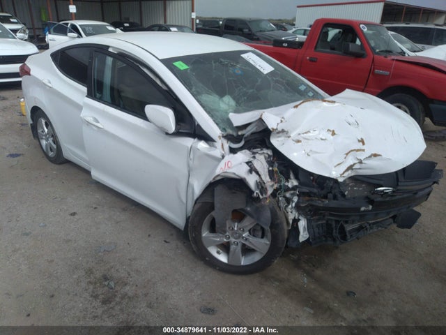 2013 HYUNDAI ELANTRA GLS VIN: 5NPDH4AE2DH279942