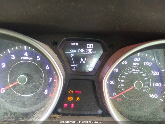 2013 HYUNDAI ELANTRA GLS VIN: 5NPDH4AE2DH279942