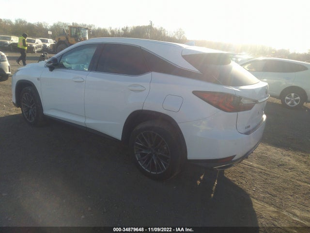 2021 LEXUS RX RX 350 F SPORT APPEARANCE VIN: 2T2SZMDA6MC264839
