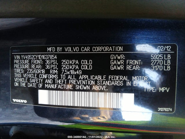 Volvo XC90 2013 YV4952CY1D1637854 Image 14