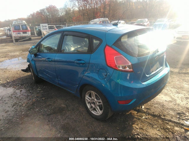 2017 FORD FIESTA SE VIN: 3FADP4EJ7HM138557