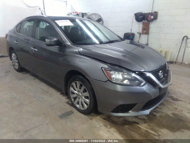 2017 NISSAN SENTRA SV VIN: 3N1AB7AP6HY376533