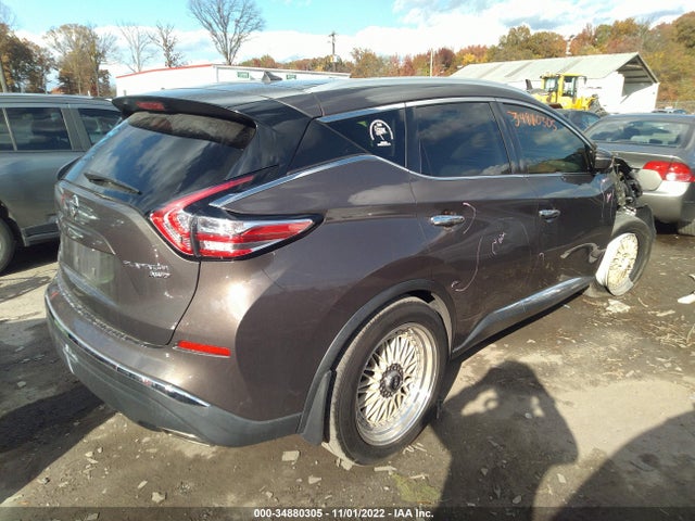 2015 NISSAN MURANO PLATINUM VIN: 5N1AZ2MH3FN266853