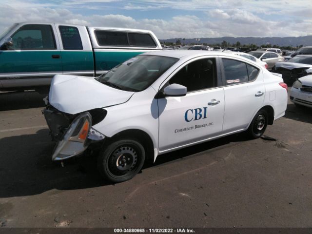 Nissan Versa Sedan Sv 2017 3N1CN7AP4HL851416 Image 2