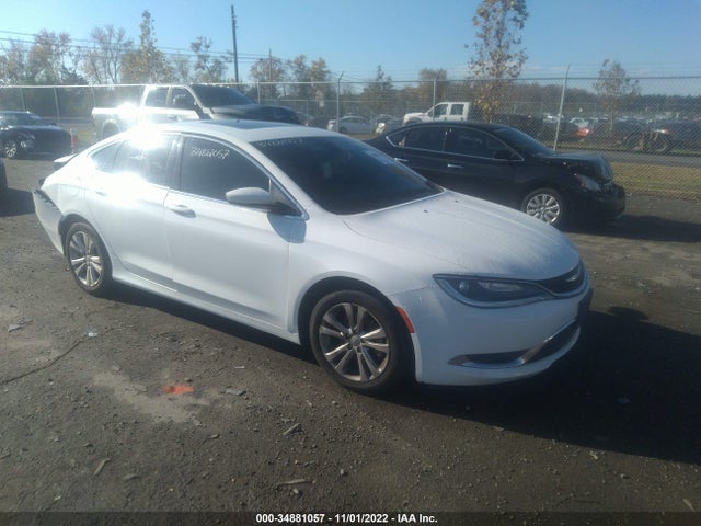 Продажа на аукционе авто 2016 Chrysler 200 Limited, vin: 1C3CCCAB2GN137349, номер лота: 34881057