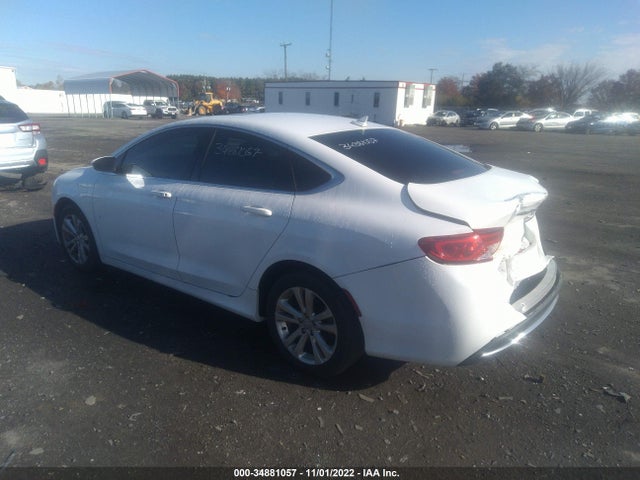 Продажа на аукционе авто 2016 Chrysler 200 Limited, vin: 1C3CCCAB2GN137349, номер лота: 34881057