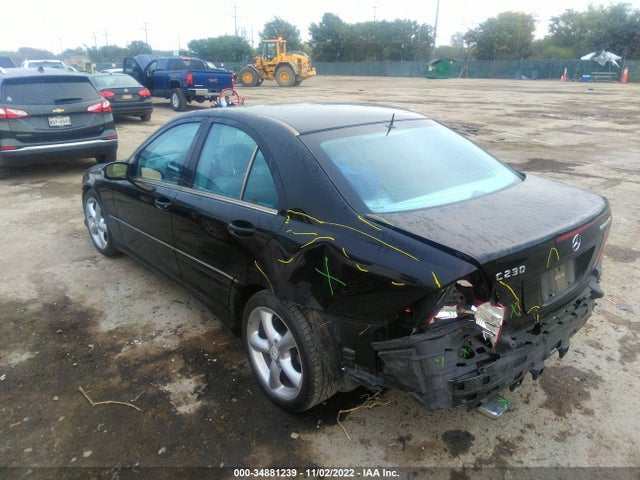 2005 MERCEDES-BENZ C-CLASS 1.8L VIN: WDBRF40J35F614906