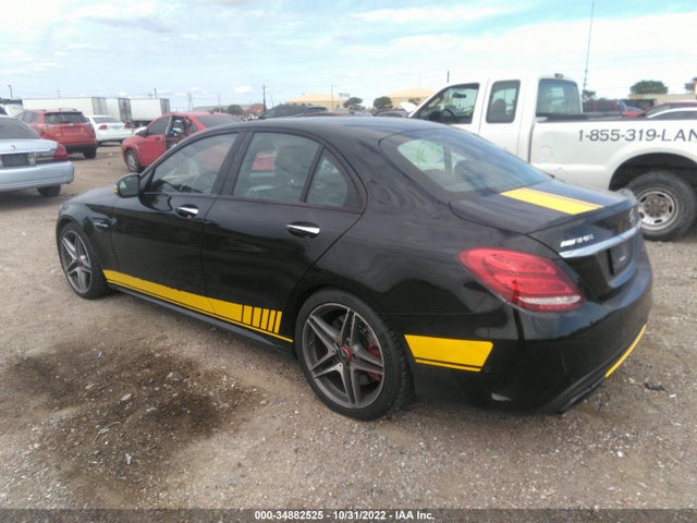 2016 MERCEDES-BENZ C-CLASS AMG C 63 S VIN: 55SWF8HB8GU118143