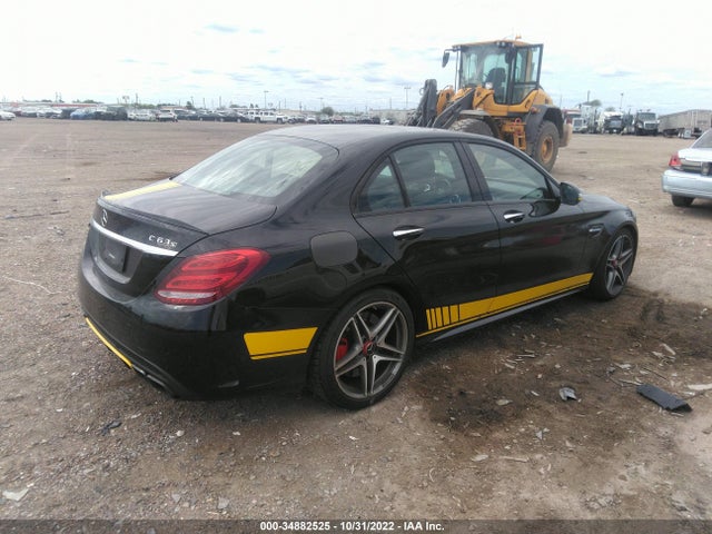 2016 MERCEDES-BENZ C-CLASS AMG C 63 S VIN: 55SWF8HB8GU118143