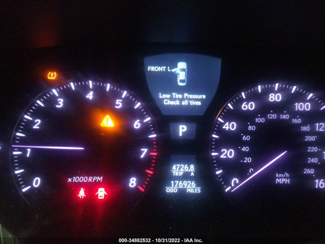 Lexus LS 460 2008 JTHBL46F185057310 Image 8
