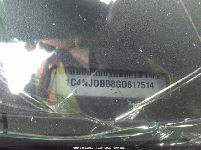 1C4NJDBB8GD617514 Jeep Compass Sport