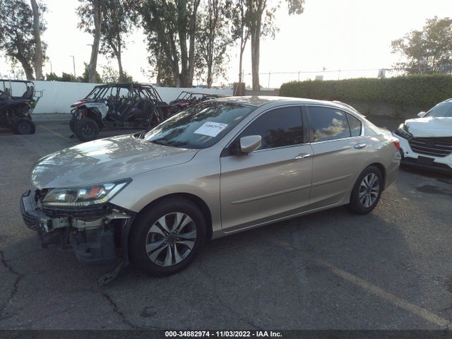 Honda Accord Sedan Lx 2014 1HGCR2F35EA032221 Image 2