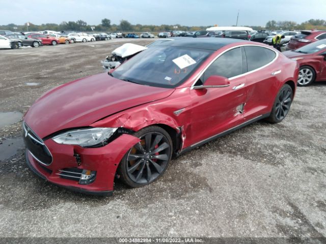 5YJSA1H2XEFP63587 Tesla Model S P85d