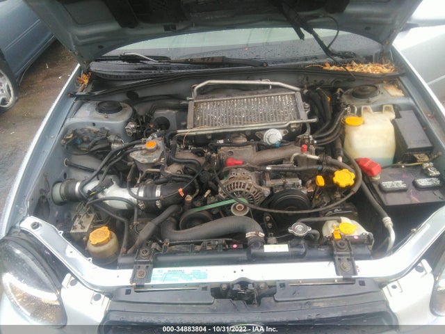2003 SUBARU IMPREZA SEDAN WRX VIN: JF1GD29633G502332