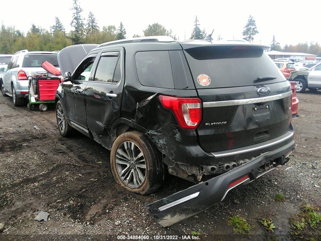 2018 FORD EXPLORER PLATINUM VIN: 1FM5K8HT3JGA32183