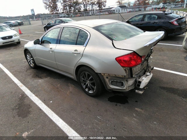 2007 INFINITI G35 SEDAN G35X VIN: JNKBV61F57M802027