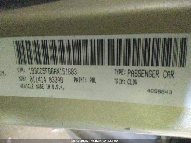 Dodge Avenger R/t 2010 1B3CC5FB6AN151683 Image 10