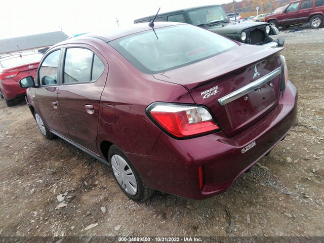 2022 Mitsubishi Mirage, VIN: ML32FUFJ0NHF08613