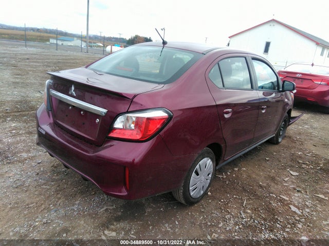2022 Mitsubishi Mirage, VIN: ML32FUFJ0NHF08613