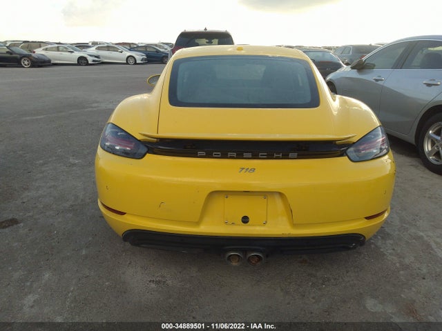 2018 Porsche 718, VIN: WP0AB2A88JK278455