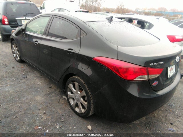 2012 HYUNDAI ELANTRA LIMITED VIN: KMHDH4AE6CU265669