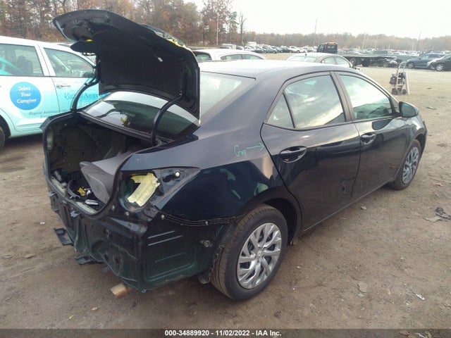2018 TOYOTA COROLLA LE VIN: 2T1BURHE2JC115675