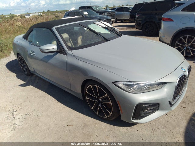 BMW 4 Series 430i 2022 IAAI WBA23AT00NCJ61808