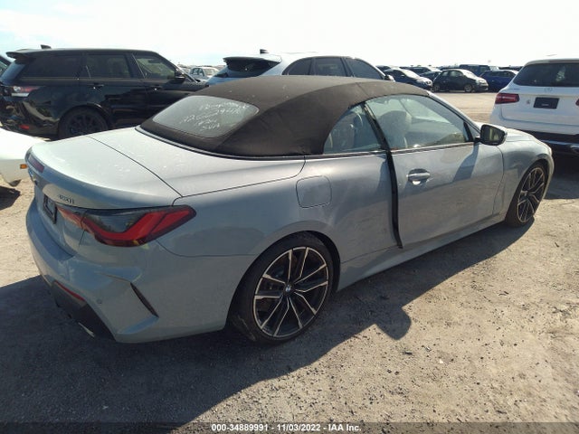 BMW 4 Series 430i 2022 аукцион фото
