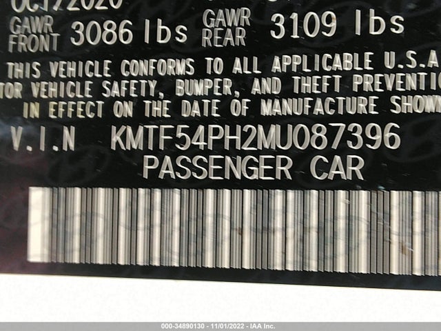 Genesis G90 5.0l Ultimate 2021 KMTF54PH2MU087396 Image 11