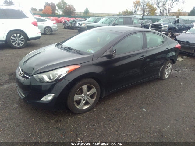 2013 HYUNDAI ELANTRA GLS PZEV VIN: KMHDH4AE6DU656452