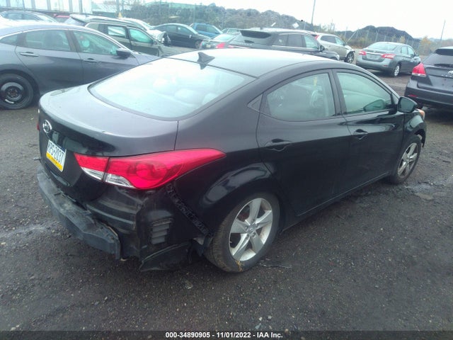 2013 HYUNDAI ELANTRA GLS PZEV VIN: KMHDH4AE6DU656452