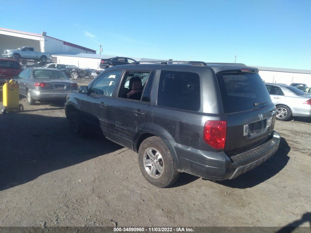 2003 HONDA PILOT EX VIN: 2HKYF18663H616017