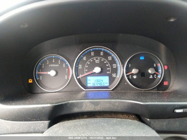2009 HYUNDAI SANTA FE GLS VIN: 5NMSG73D39H264273