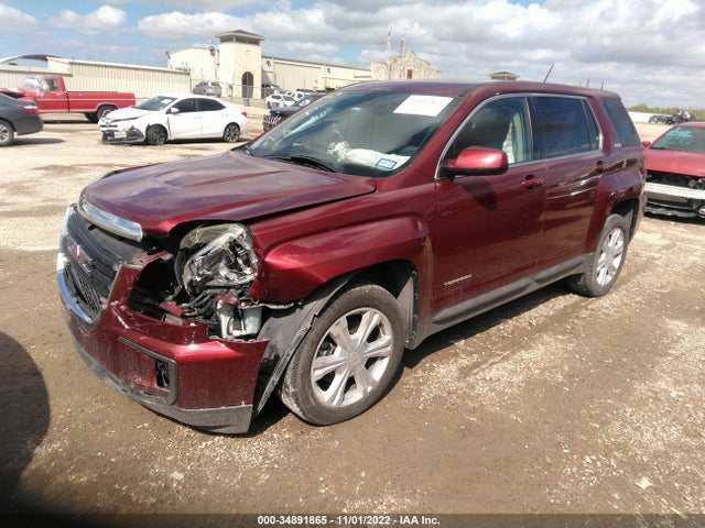 2017 GMC TERRAIN SLE VIN: 2GKALMEK5H6233781