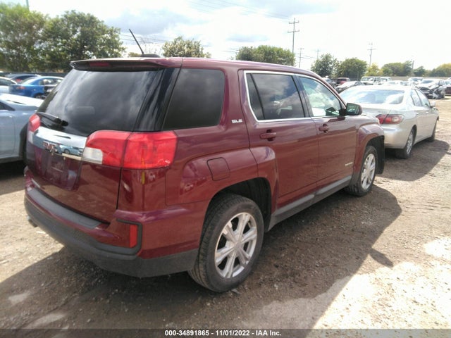 2017 GMC TERRAIN SLE VIN: 2GKALMEK5H6233781