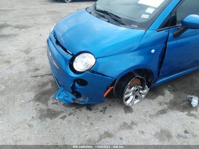 2016 Fiat 500, VIN: 3C3CFFBR0GT122384