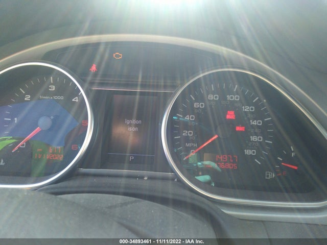 2009 AUDI Q7 PREMIUM PLUS VIN: WA1CM74L39D034187