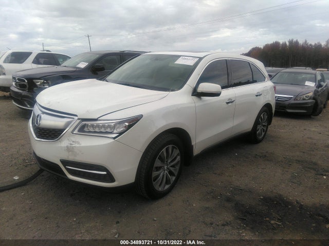 Acura Mdx Tech Pkg 2014 5FRYD3H46EB008899 Image 2