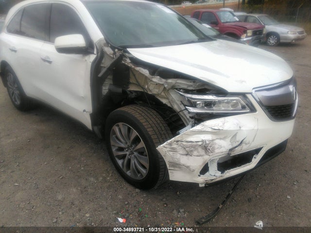 Acura Mdx Tech Pkg 2014 5FRYD3H46EB008899 Image 6