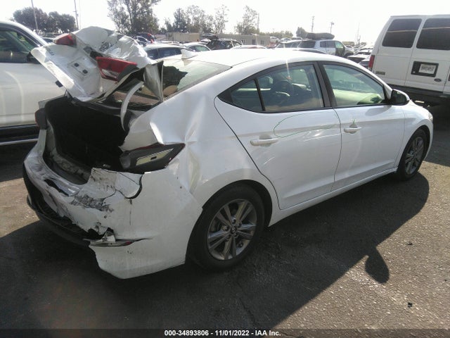 2018 HYUNDAI ELANTRA SEL VIN: 5NPD84LF1JH376521